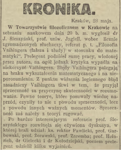 Sleszyński-%0ANowa Reforma (wydanie poranne). 1914, nr 200